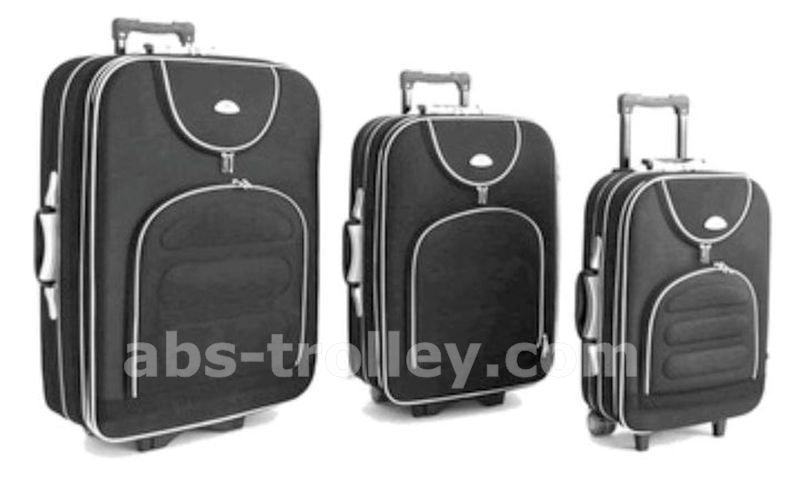 AKCIJA : tridelni komplet potovalnih kovčkov Basic: (*izbrane barve , do prodaje )