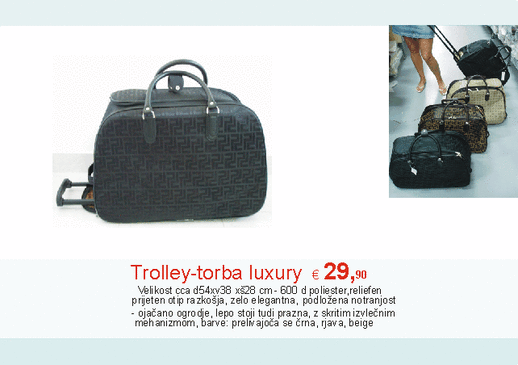 Trolley-torba luxury